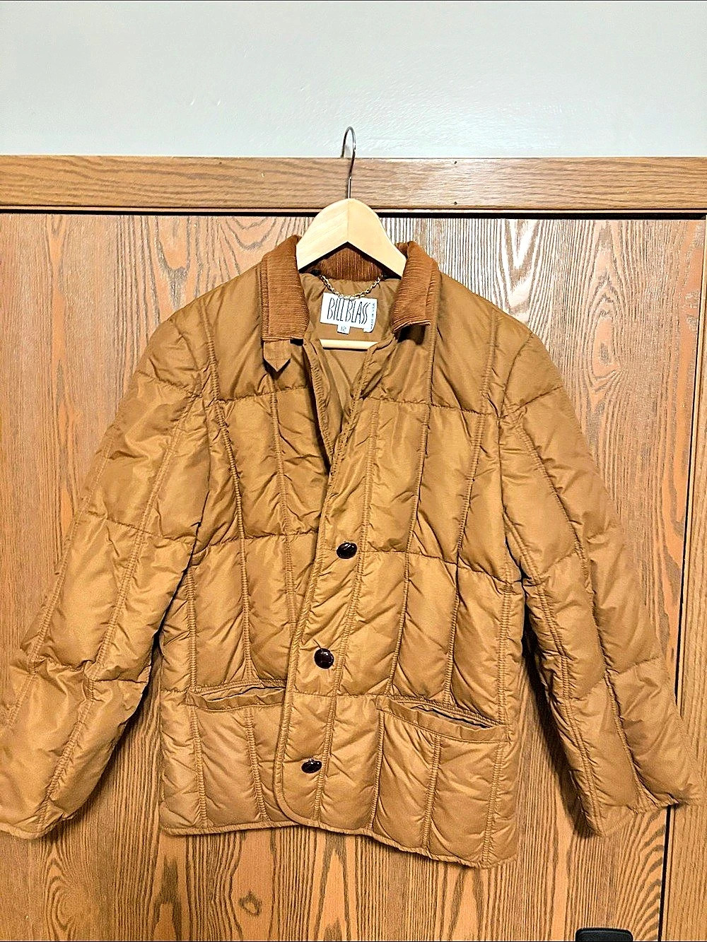 Bill Blass Quilted Jacket in Brown Size 12
